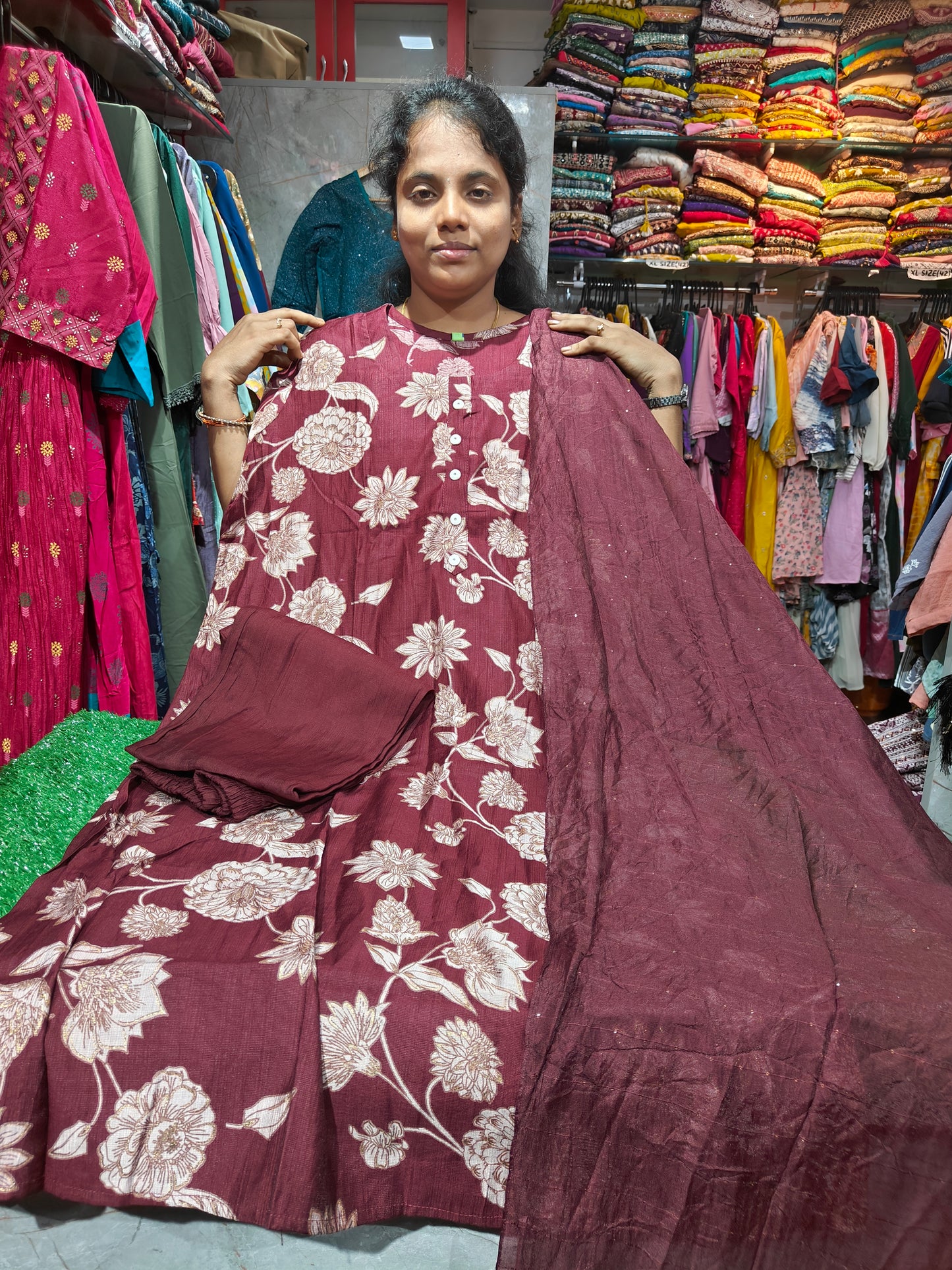 VAT550 Vatican Salwar Set – Plus Size 3XL to 5XL – ₹550