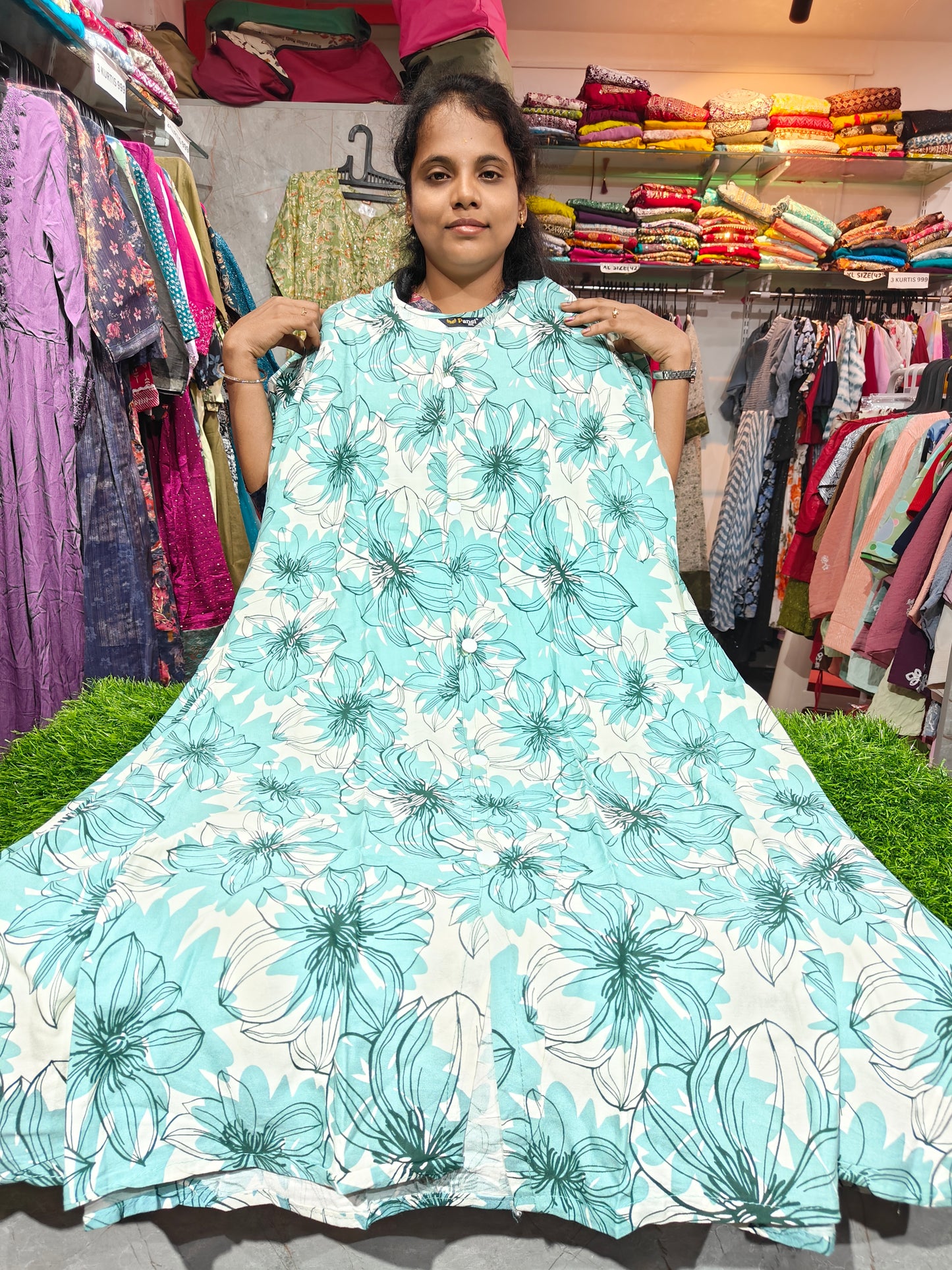 Plus Size Aline Umbrella Kurtis β Daily & Office Wear β AKP350 β βΉ350 Only