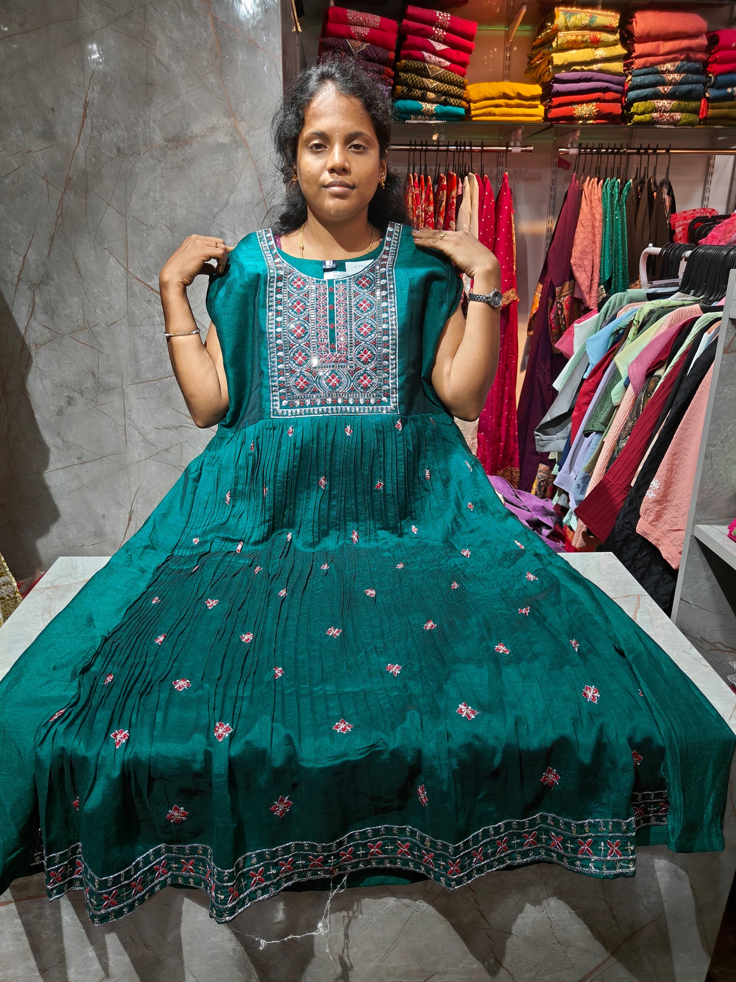 Long Fancy Anarkali Kurtis – Mega Clearance Sale Just ₹499 | Keerthi Fashion Store