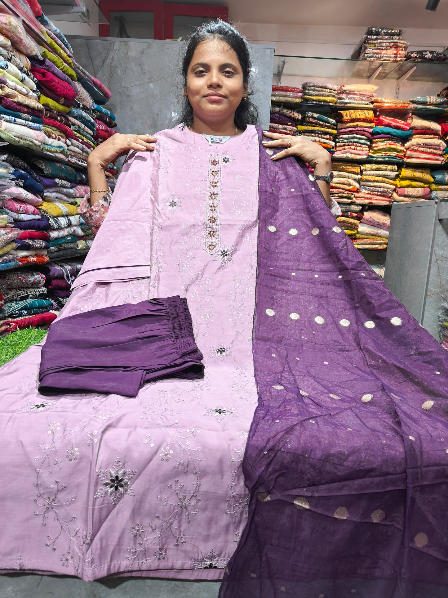 Plus Size Grand Side Open Partywear Salwar Set 3XL to 5XL | PSFS135 | Just ₹850 ✨