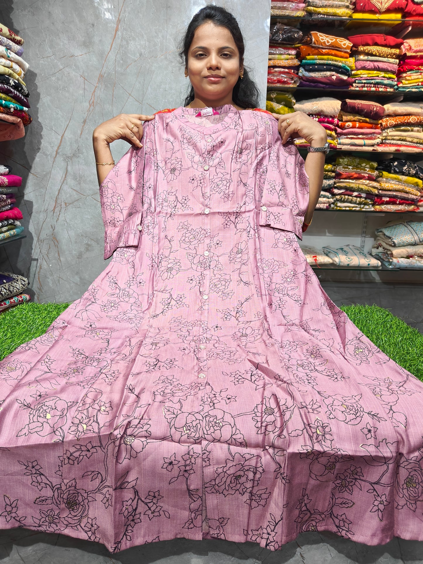 A-Line Vatican Fabric Kurti for Women | M to XXL | Premium Ethnic Wear | Aadi Mega Sale | Just ₹399