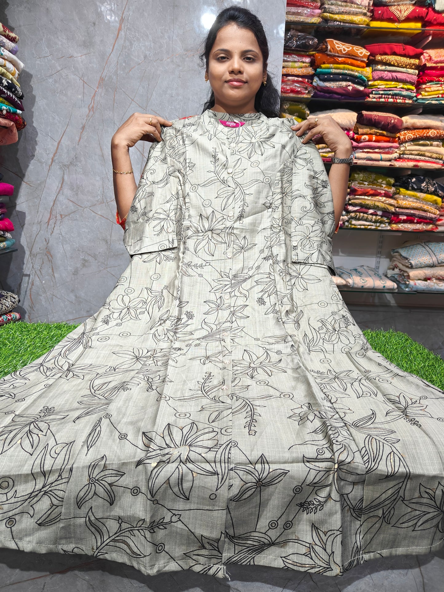 A-Line Vatican Fabric Kurti for Women | M to XXL | Premium Ethnic Wear | Aadi Mega Sale | Just ₹399