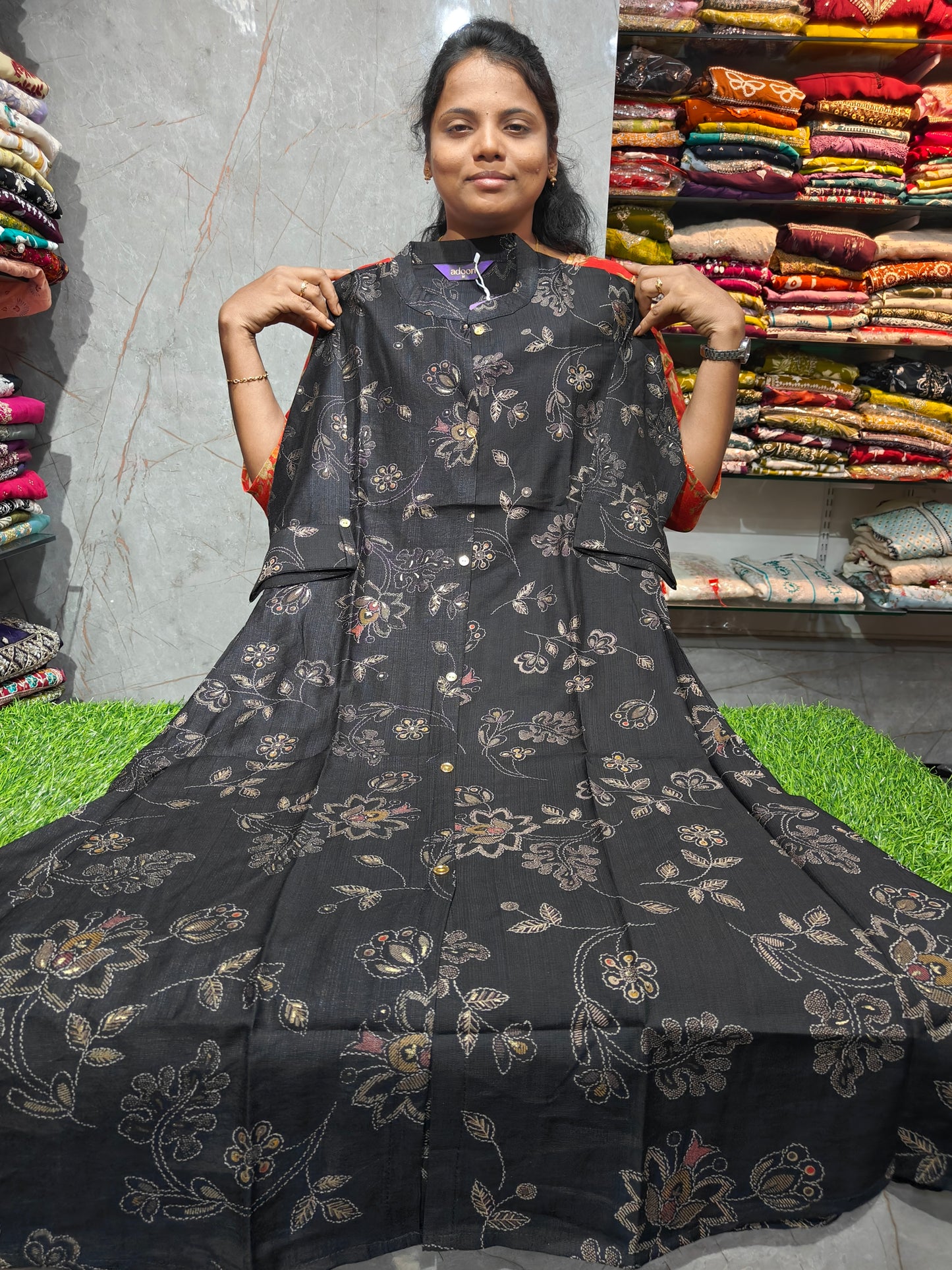 A-Line Vatican Fabric Kurti for Women | M to XXL | Premium Ethnic Wear | Aadi Mega Sale | Just ₹399