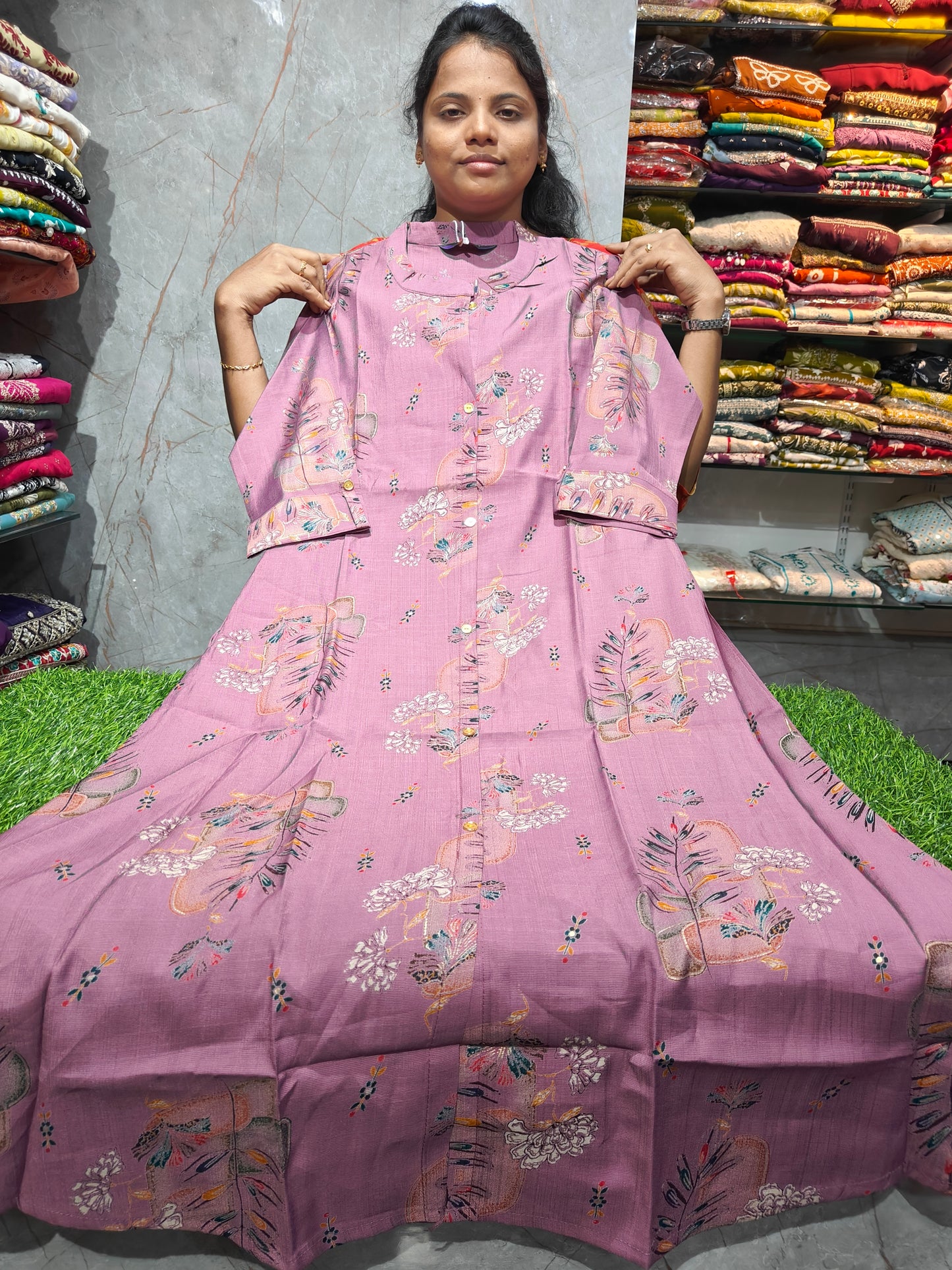 A-Line Vatican Fabric Kurti for Women | M to XXL | Premium Ethnic Wear | Aadi Mega Sale | Just ₹399