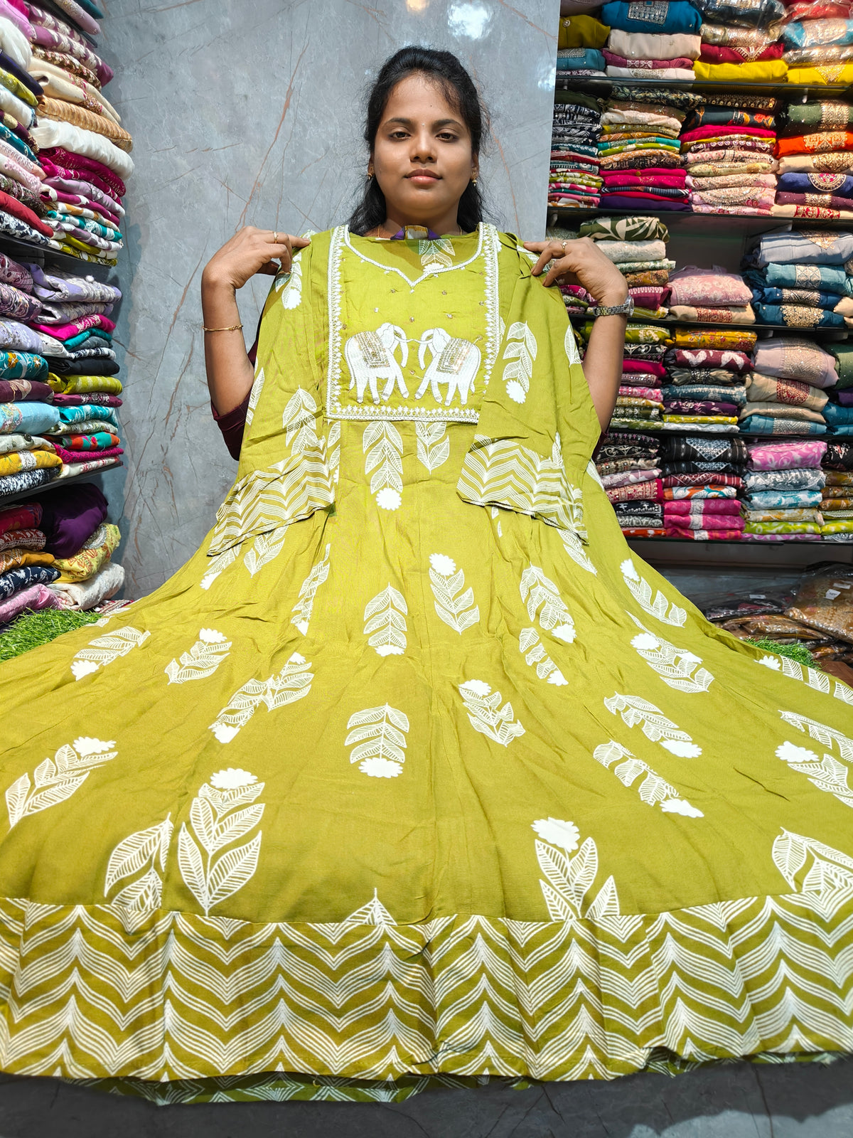 PSUK11 Plus Size Trending Anarkali Kurti 4XL to 6XL | Just ā¹499
