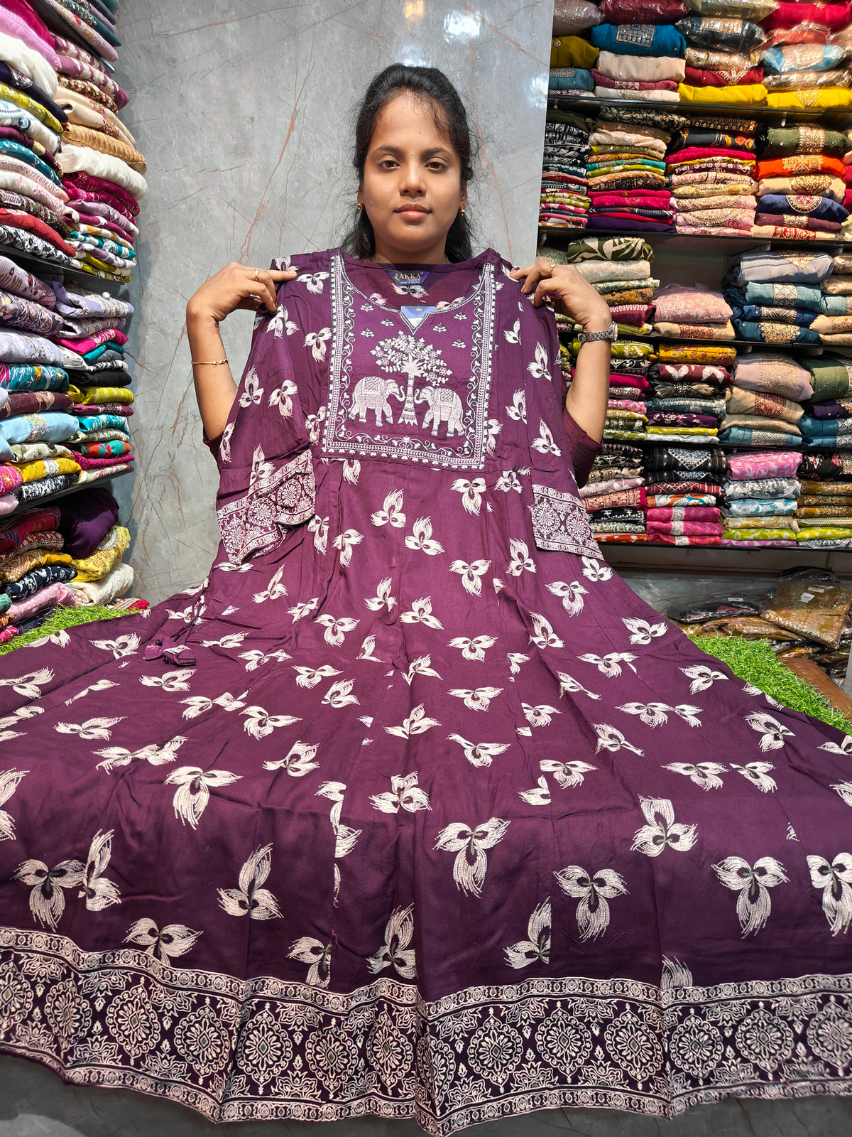 PSUK147 Plus Size Trending Anarkali Kurti 4XL to 6XL | Just ā¹550