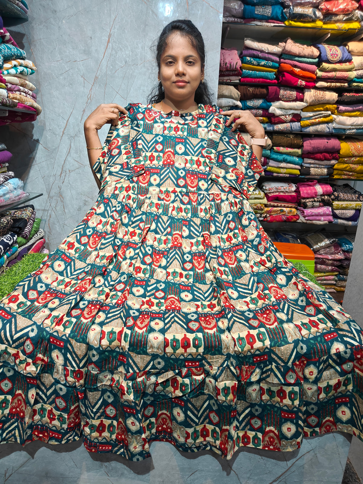 Plus Size Maxi Dress Collection 3XL to 6XL – Just ₹499 | Keerthi Fashion Store