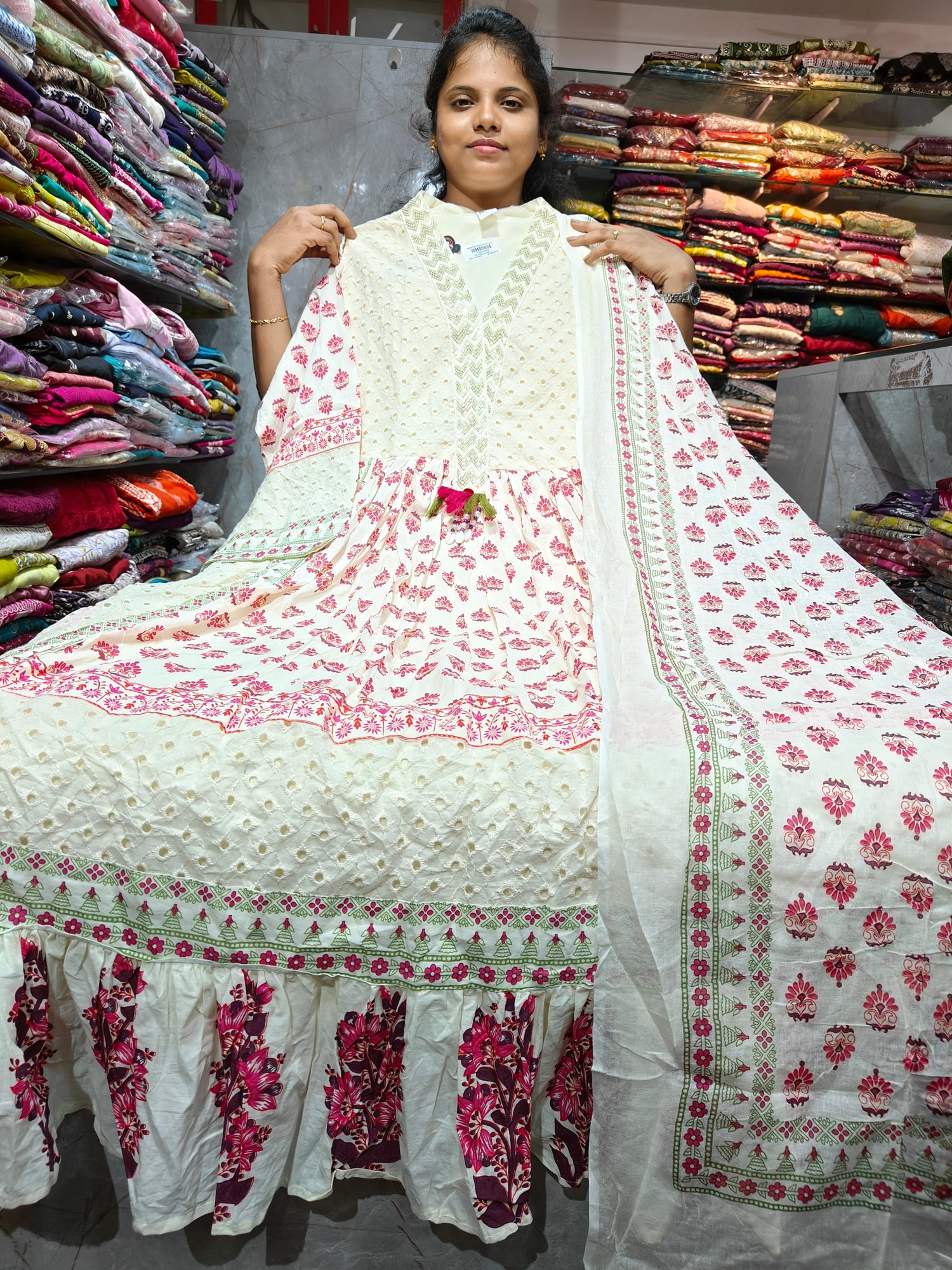 Plus size Anarkali