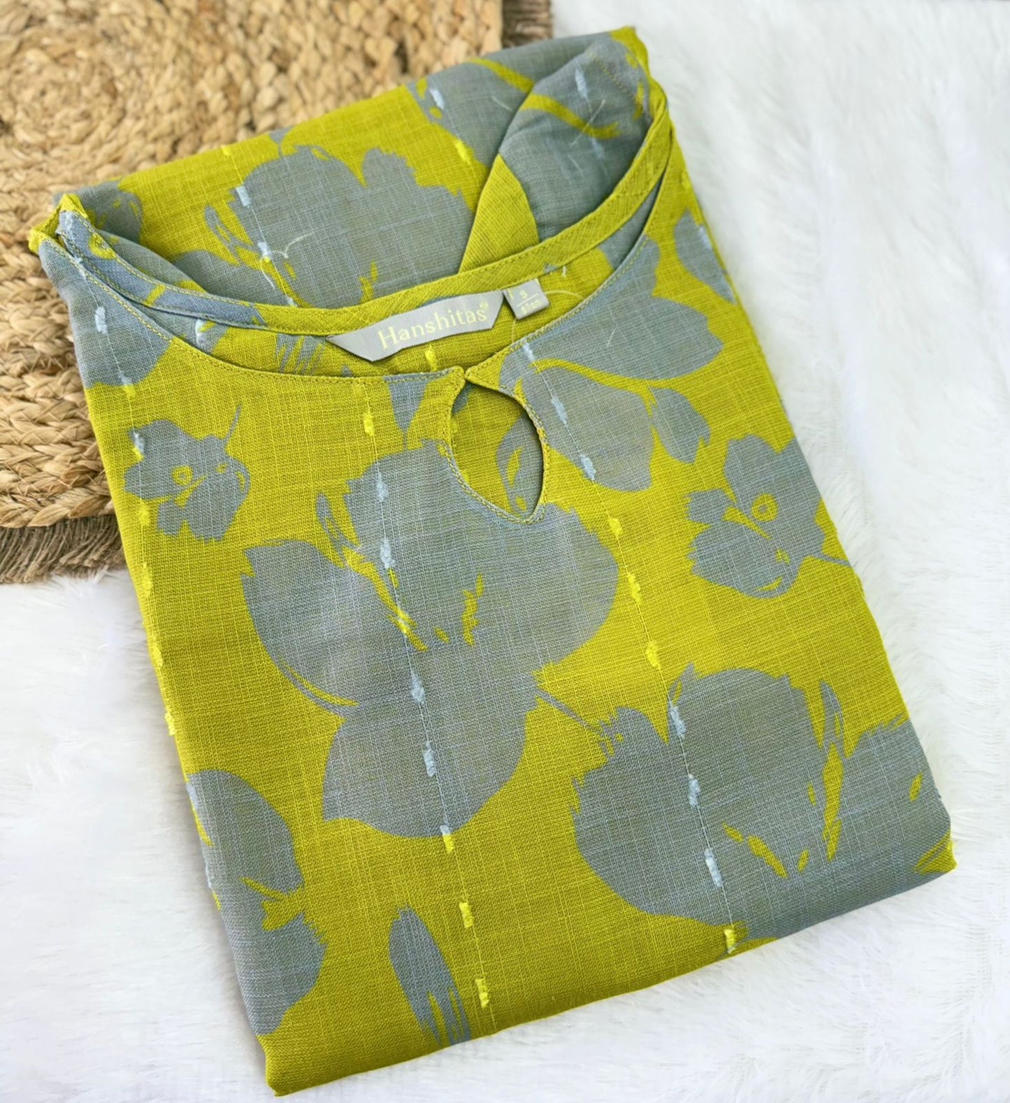 Premium Soft Linen Bubble Kurtis – SLBK599 – Sizes S to XXL – 3/4th Sleeves – ₹599 (MRP ₹1299)