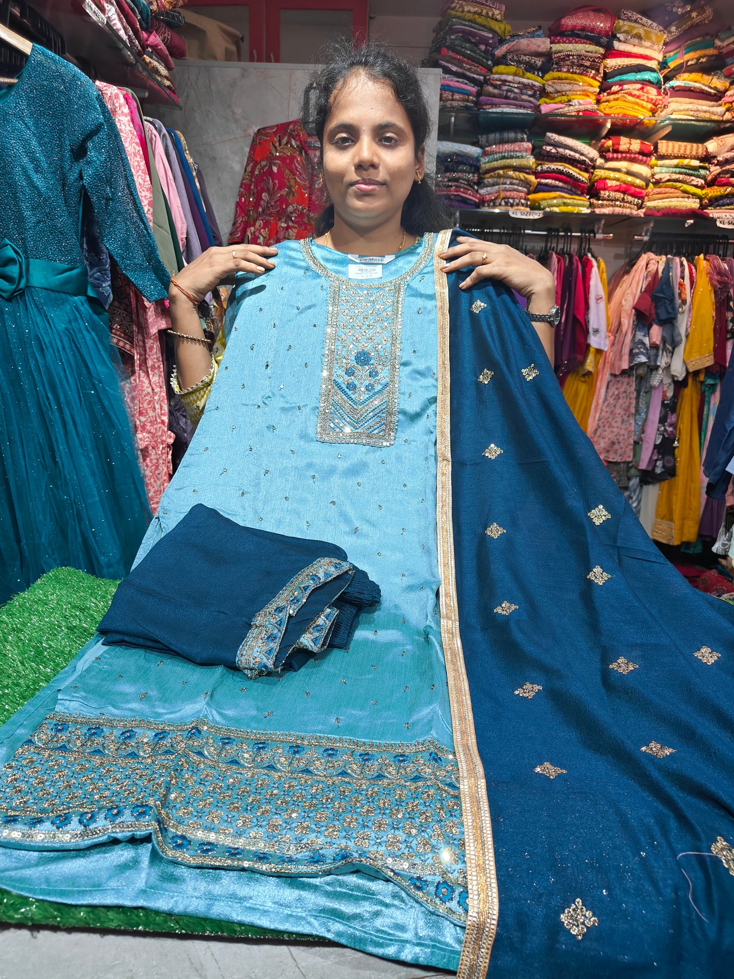 Partywear Salwar Set Kurti for Women – Elegant Ethnic Wear | SSR2699 – ₹699