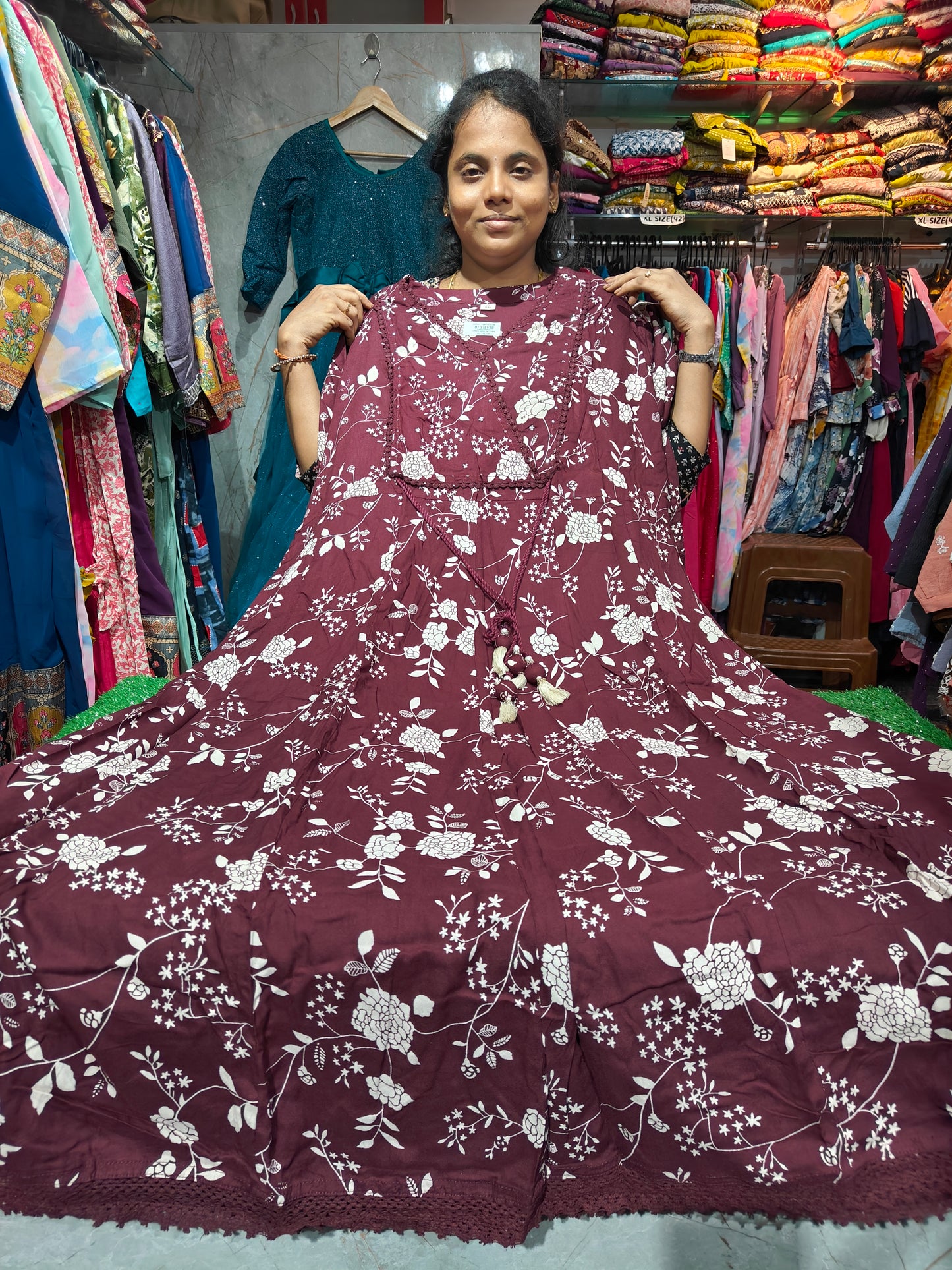 Trending Fancy Umbrella Kurti | 3XL to 6XL – ₹649 | TOP649