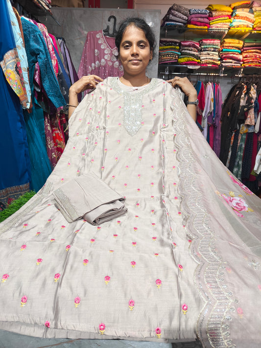 Roman Silk Fancy Plus Size Salwar Set | 3XL to 5XL | NIT1199A