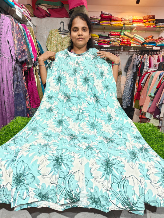 Plus Size Aline Umbrella Kurtis – Daily & Office Wear – AKP350 – ₹350 Only