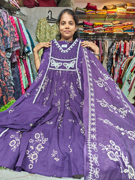 Trending Anarkali Kurti Set | Sizes XL to XXL | ₹899 | Code SS899