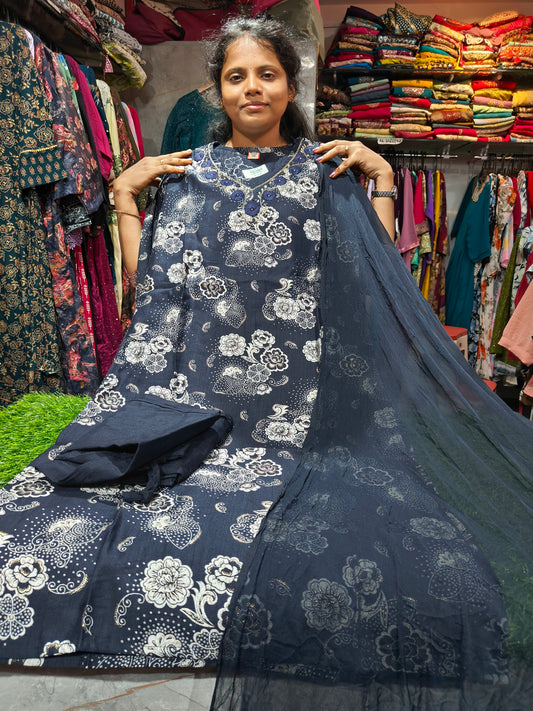 Vatican Salwar Set – CSV749 | V-Neck Hand & Thread Work Partywear | Sizes M to XXL | Price ₹749