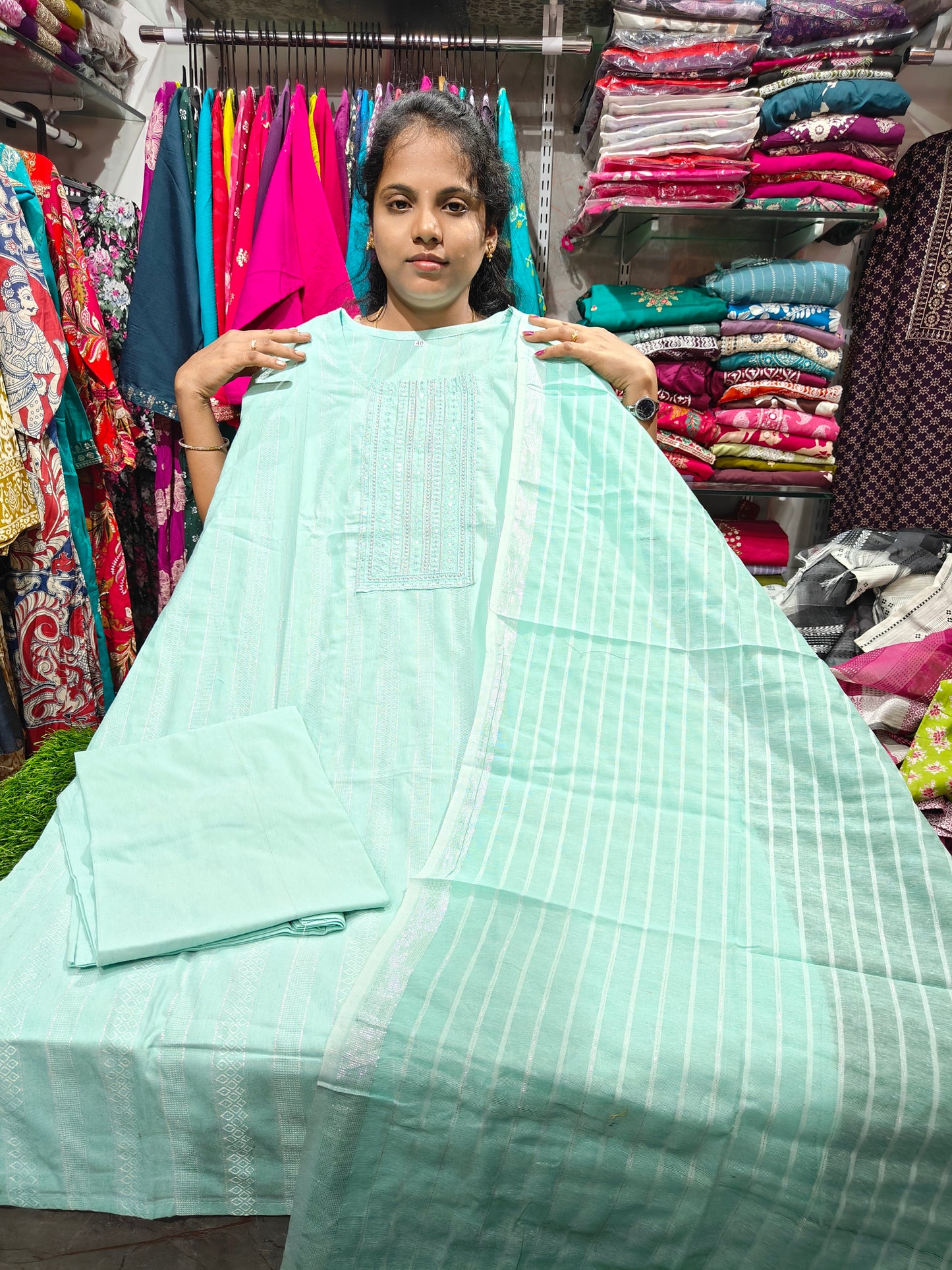 Budget Friendly Cotton Salwar Set PSCS8 | Comfortable & Stylish Women’s Wear Just ₹399