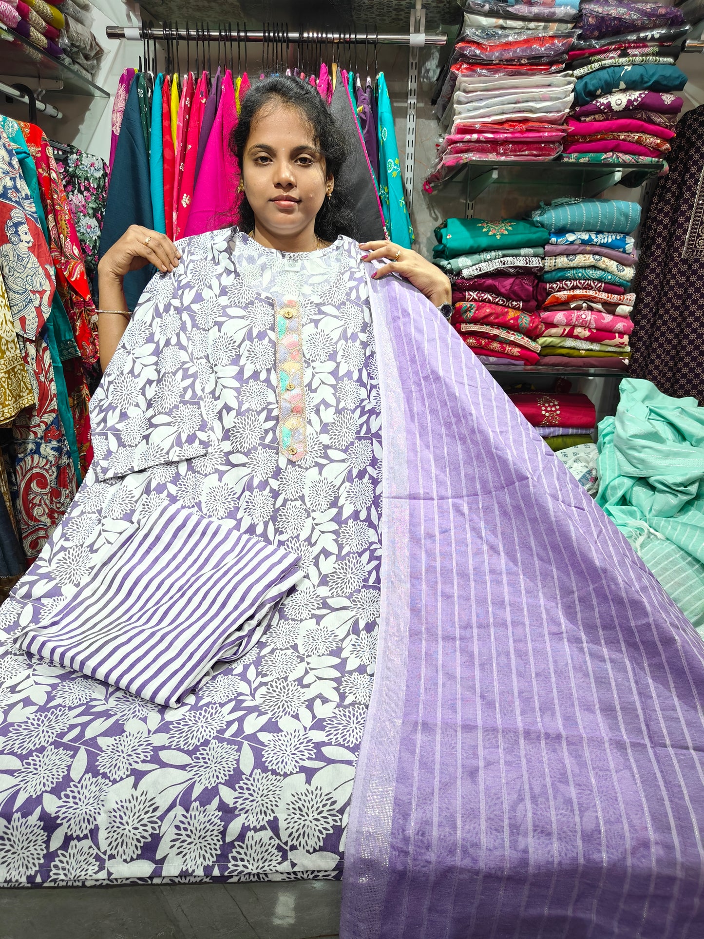 Budget Friendly Cotton Salwar Set PSCS8 | Comfortable & Stylish Women’s Wear Just ₹399