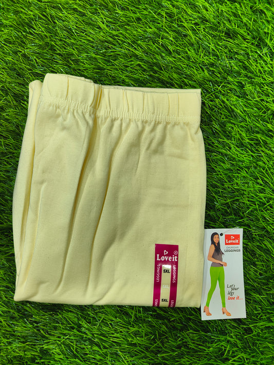 Plus Size Cotton Lycra Leggings 4XL & 5XL – Stretchable & Comfortable – Just ₹250