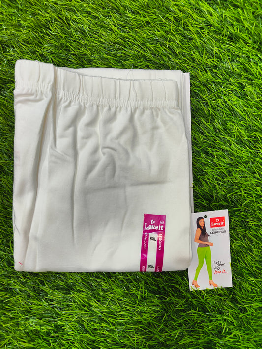 Plus Size Cotton Lycra Leggings 4XL & 5XL – Stretchable & Comfortable – Just ₹250