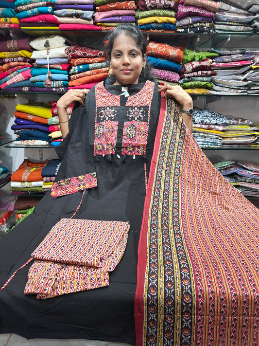 Plus Size Cotton Salwar Set | 4XL–7XL | PSCS56 | Just ₹899