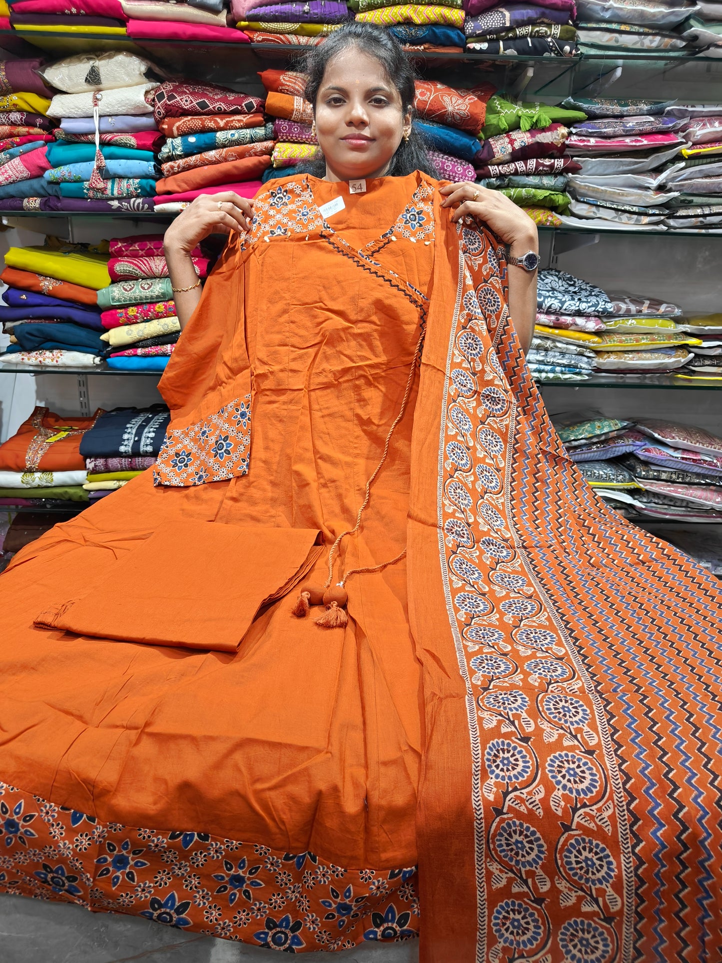 Plus Size Cotton Salwar Set | 4XL–7XL | PSCS60 | Just ₹999