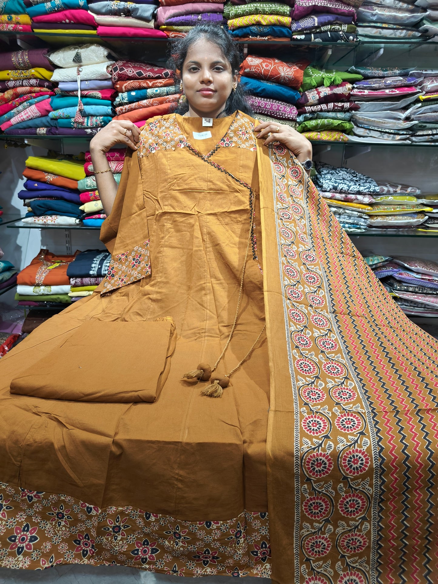 Plus Size Cotton Salwar Set | 4XL–7XL | PSCS60 | Just ₹999