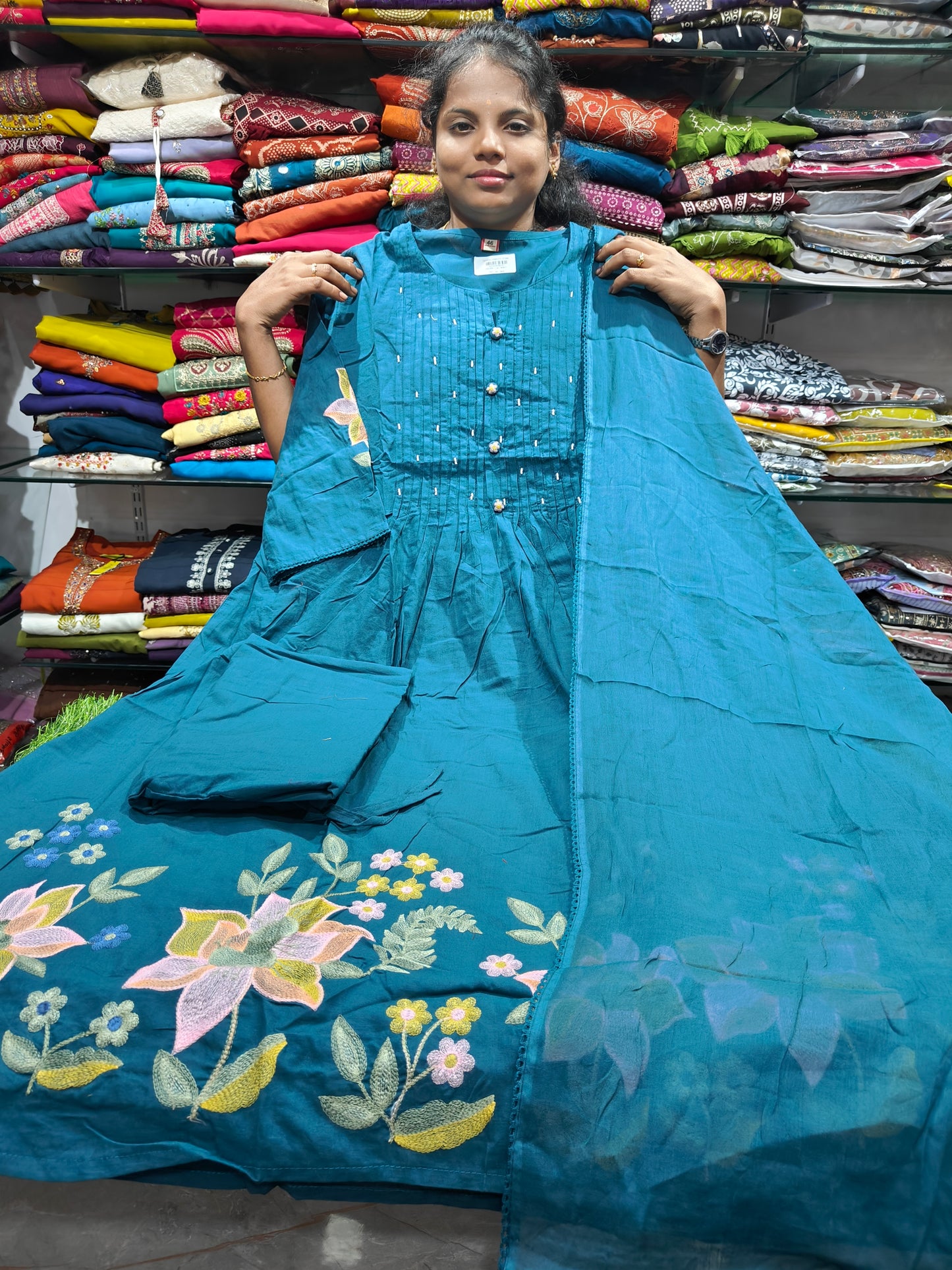 Plus Size Cotton Salwar Set | 3XL–6XL | PSCS52 | Just ₹949