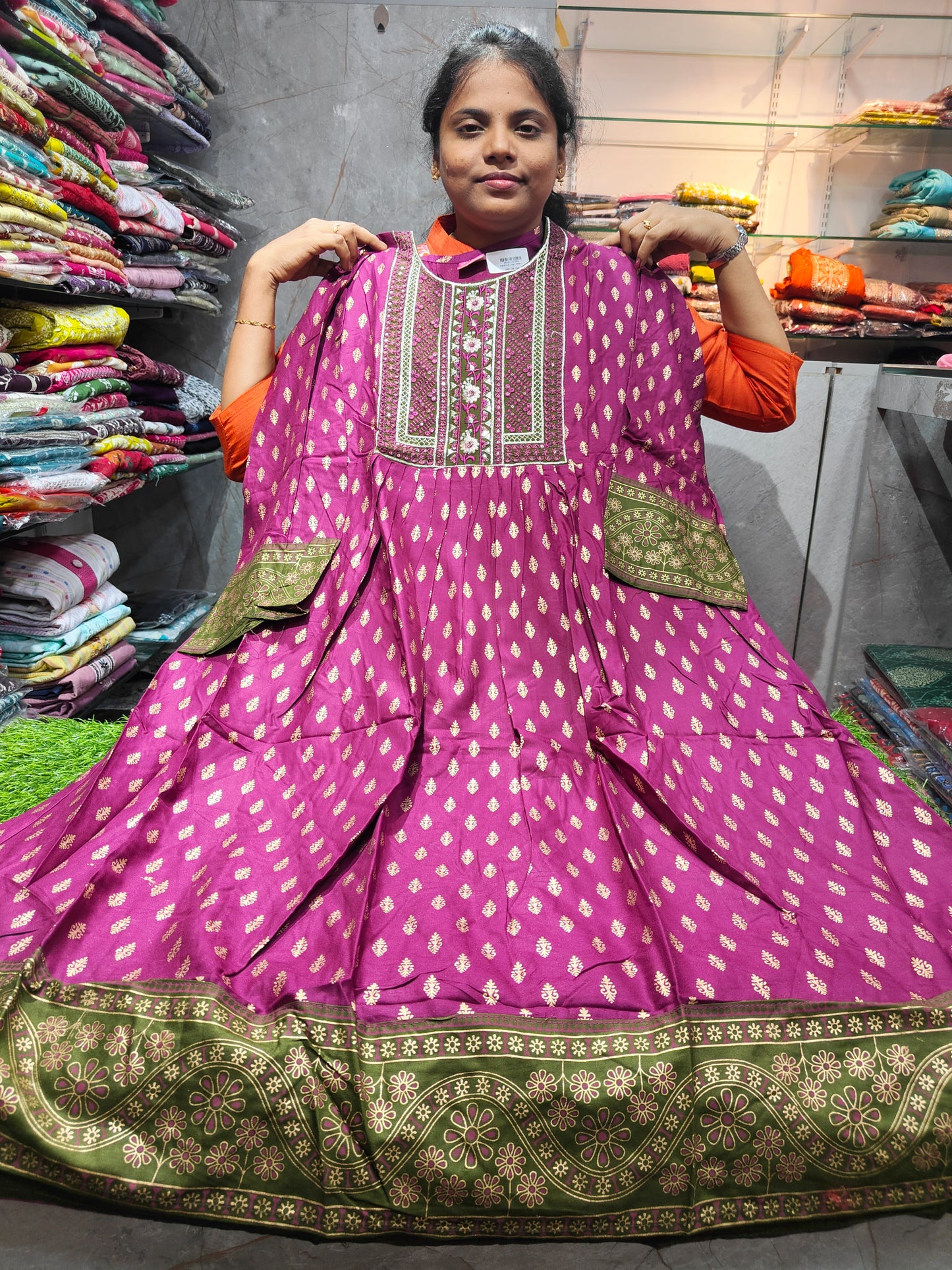 Short Umbrella Kurti Rayon Cotton | Trendy Daily Wear | Offer ₹399 | PSUK102