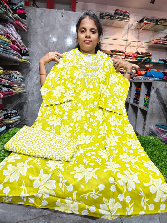 Plus Size Cotton Coord Set 3XL to 6XL | PSCS104 | Just ₹399 ✨