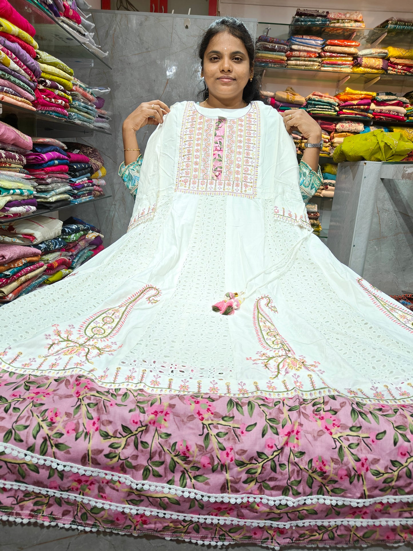 Trending Anarkali Kurti with Lining 3XL to 6XL Plus Size Kurti | PSUK113 ₹799