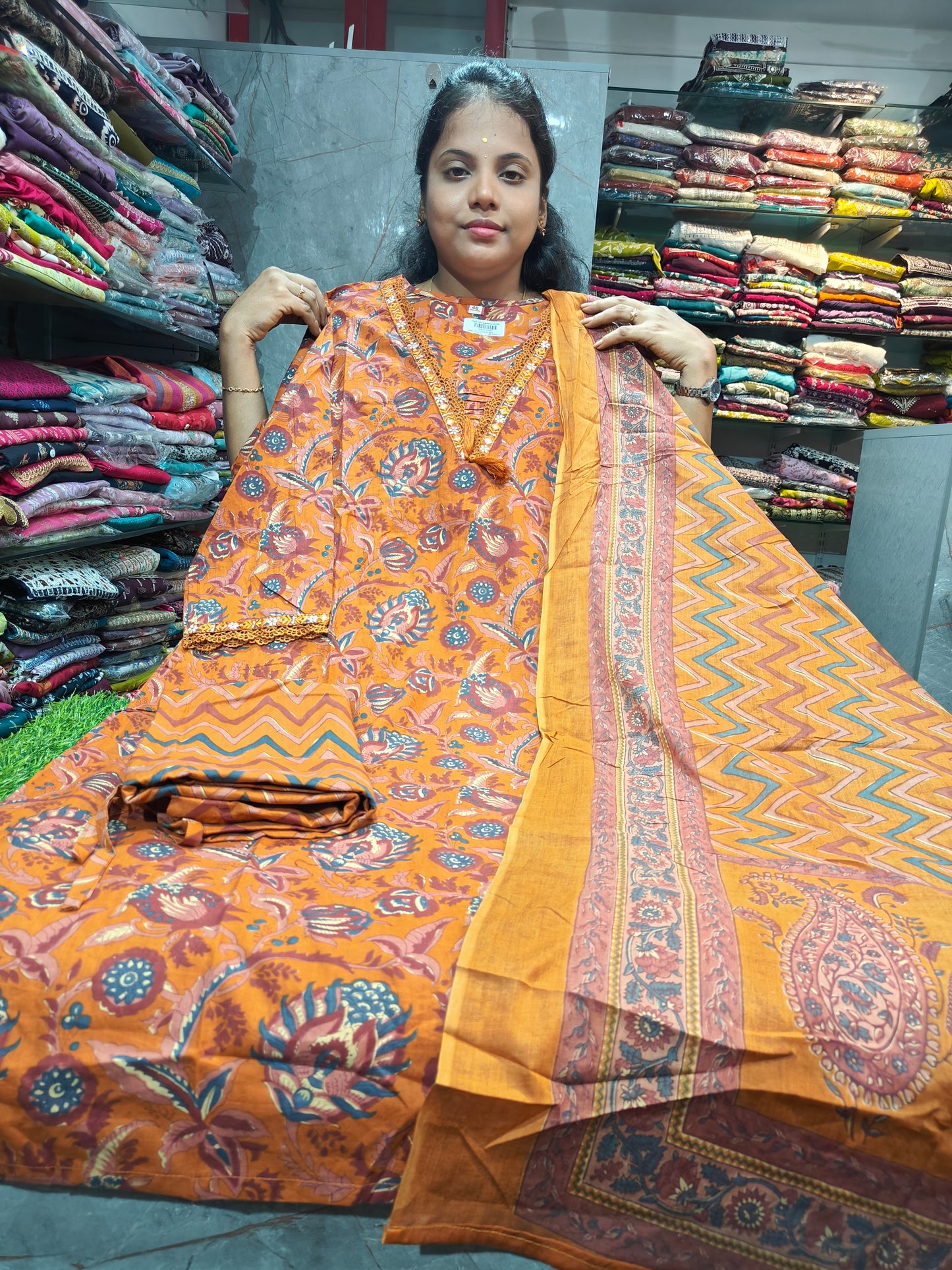 PSCS123 Cotton Straight Cut Salwar Set for Women | Premium Ethnic Wear | Just ₹899