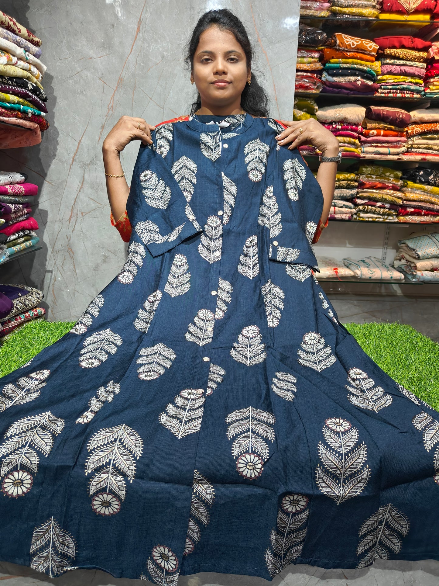 A-Line Vatican Fabric Kurti for Women | M to XXL | Premium Ethnic Wear | Aadi Mega Sale | Just ₹399