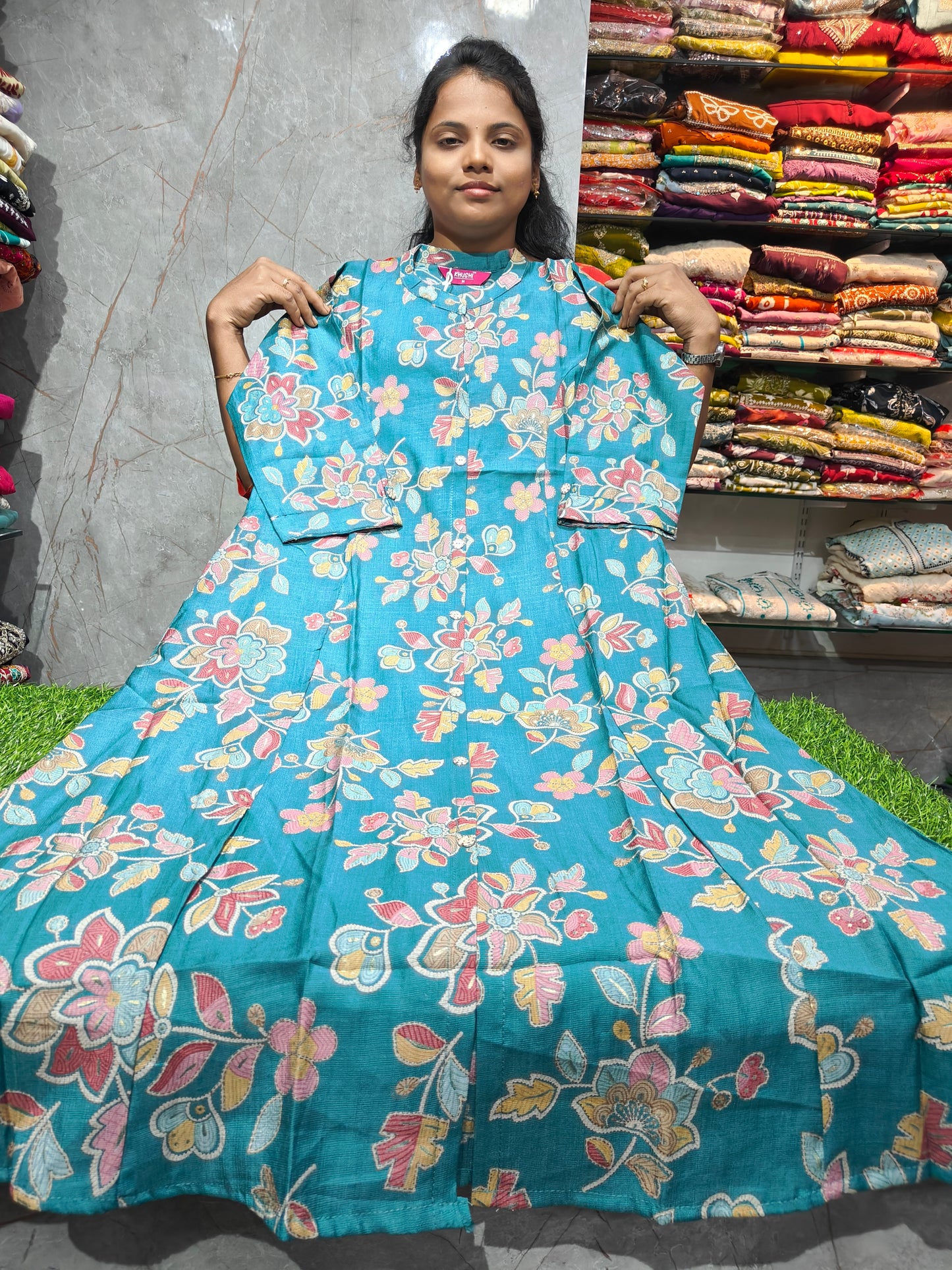 A-Line Vatican Fabric Kurti for Women | M to XXL | Premium Ethnic Wear | Aadi Mega Sale | Just ₹399