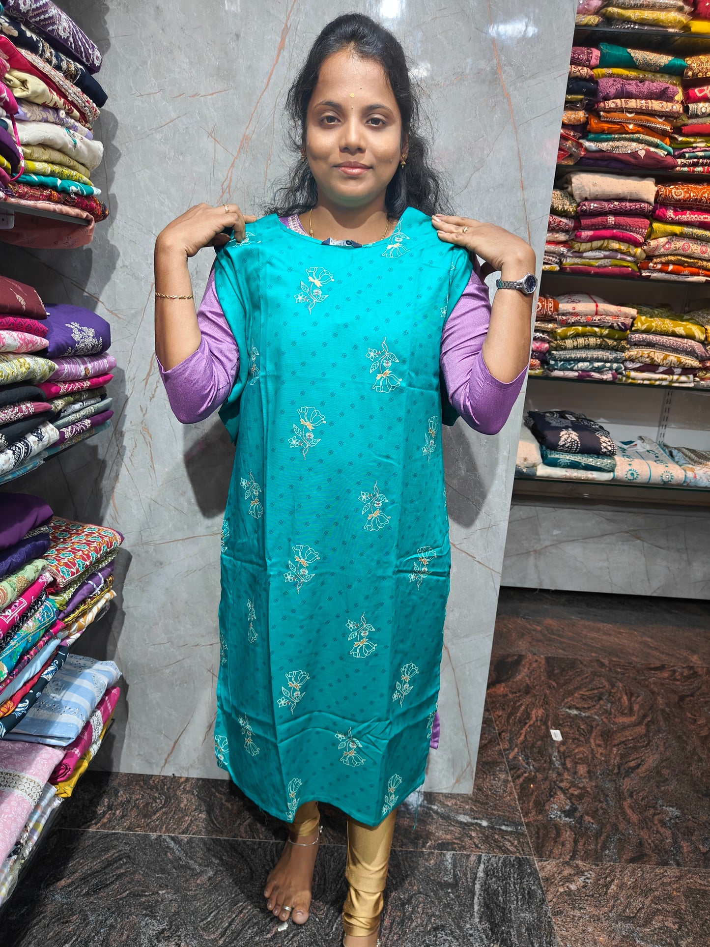 Rayon Office Wear Straight Cut Kurti | XL to 5XL | Daily Wear Plus Size Kurti | Just ₹299