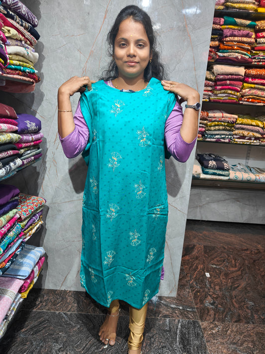 Rayon Office Wear Straight Cut Kurti | XL to 5XL | Daily Wear Plus Size Kurti | Just ₹299