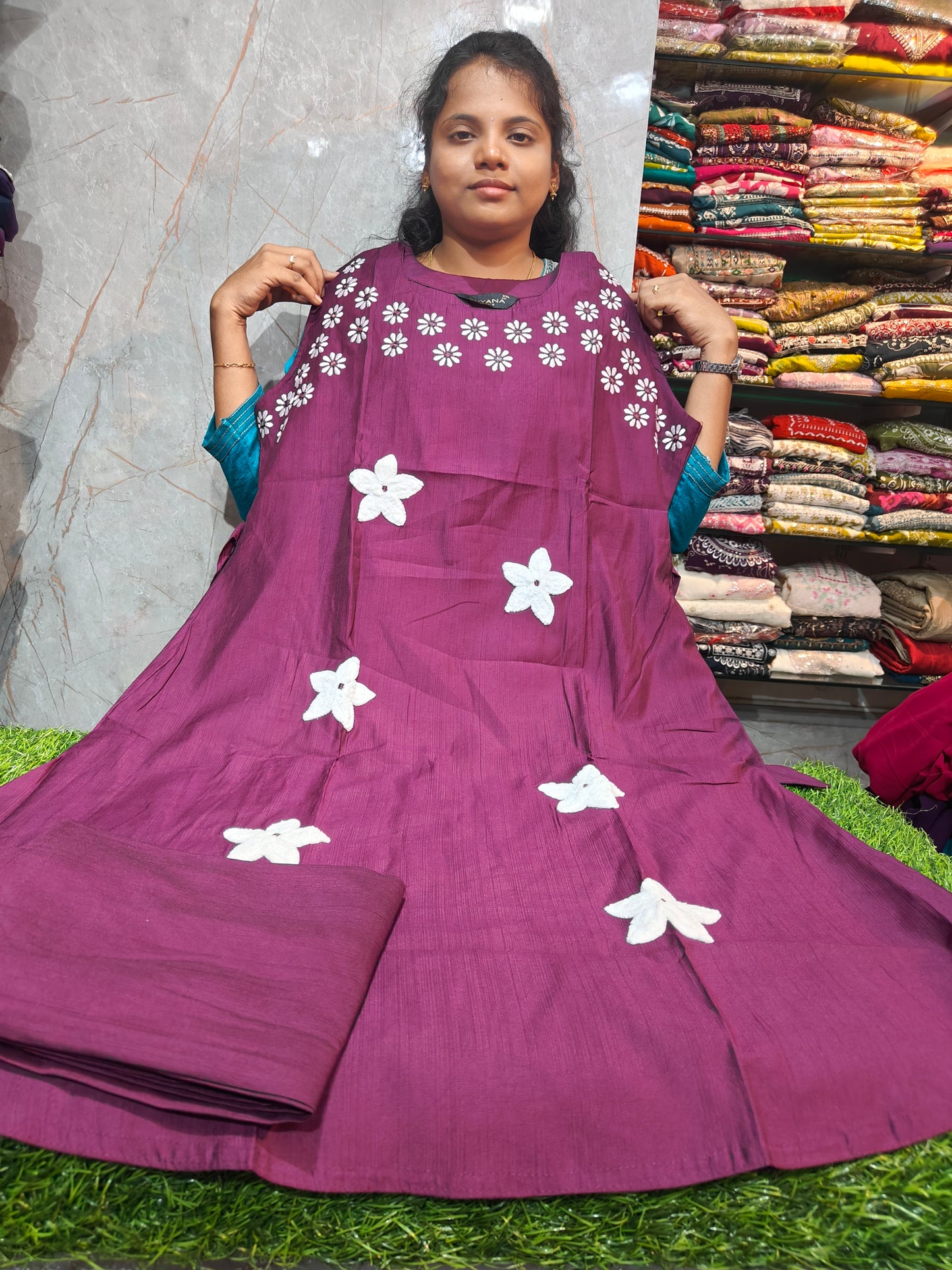 Vatican A-Line Coord Set for Women | M to XXL | ₹599 | Sleeveless with Detachable 3/4 Sleeves