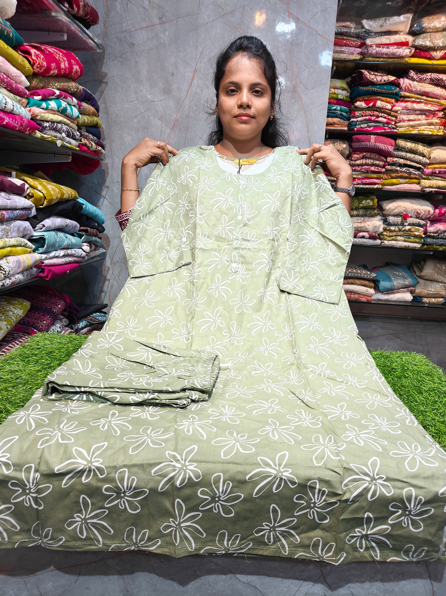 Plus Size Coord Set PSCS149 3XL to 5XL at ₹499