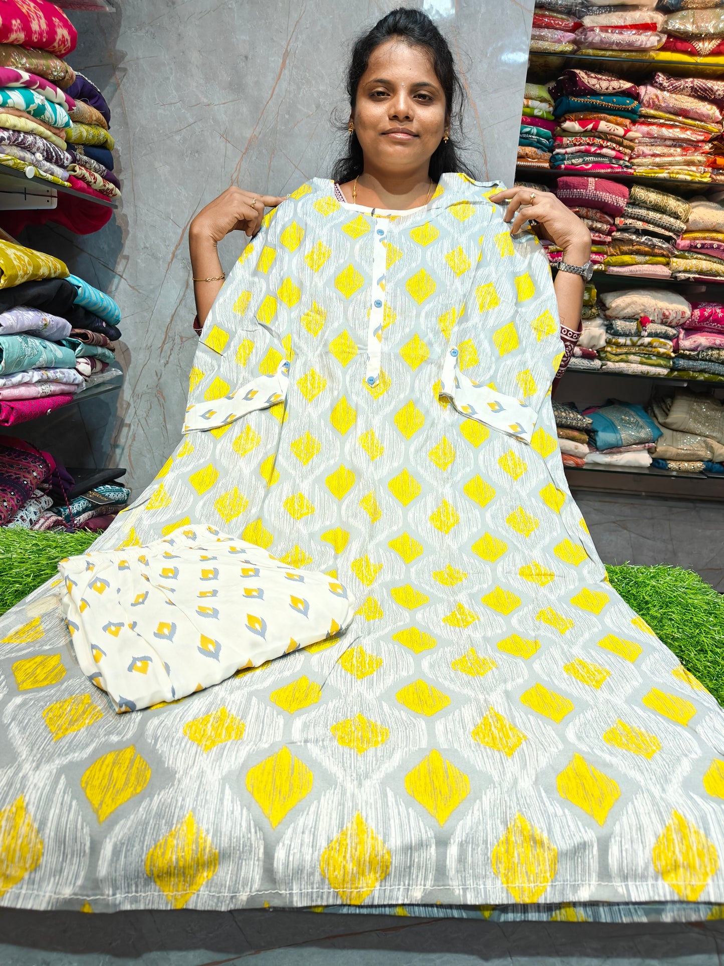 Plus Size Coord Set PSCS149 3XL to 5XL at ₹499