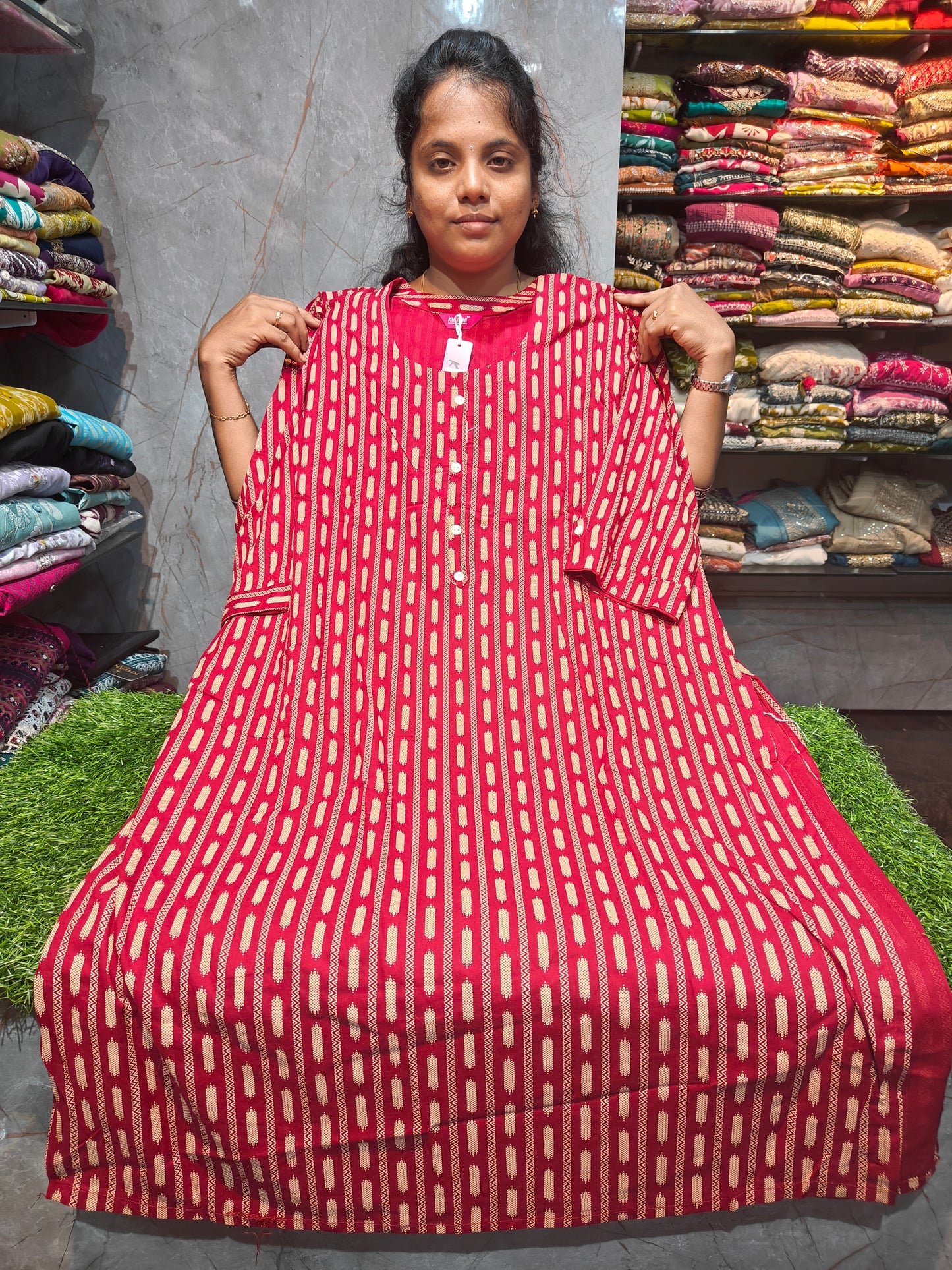 Plus Size Rayon Straight Cut Kurti PSSK12 | 3XL to 5XL | Just ₹250