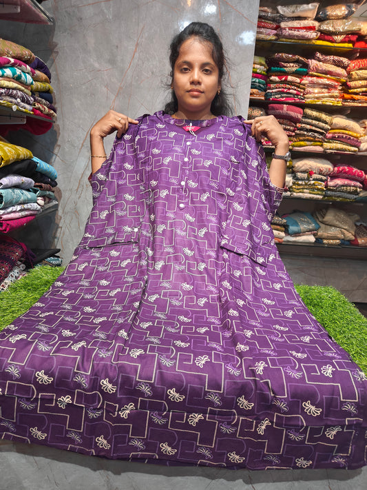 Plus Size Rayon Straight Cut Kurti PSSK12 | 3XL to 5XL | Just ₹250