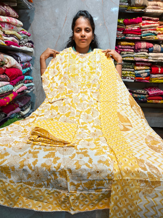 Plus Size Cotton Umbrella Full Set 3XL to 6XL | Budget Friendly ₹599 | PSCS155