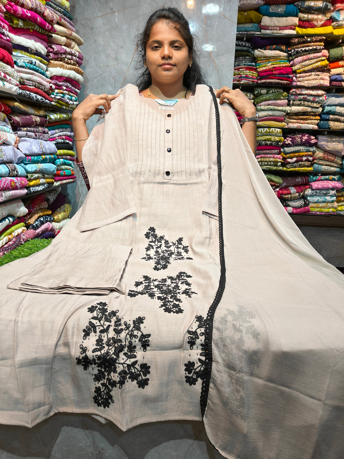 PSFS163 | Premium Silk Anarkali | Plus Size 3XL to 5XL | Just ₹1199
