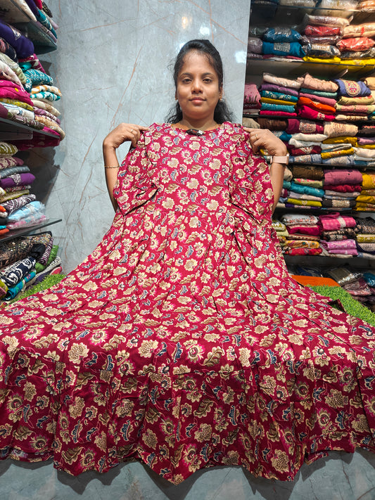 Plus Size Maxi Dress Collection 3XL to 6XL – Just ₹499 | Keerthi Fashion Store